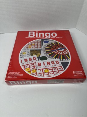 PRESSMAN #1905 BINGO FAMILY GAME NEW IN SEALED BOX
