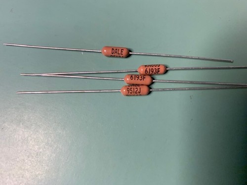 LOT OF (100) NEW DALE CMF-60, RN60D6193F, 619K 1% METAL FILM RESISTOR