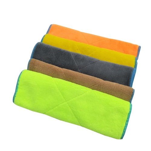 Serviettes Microfibre Lavage Voiture 30x70 Cm - Haute Absorption, Anti-rayures, Blanc, Lot Durable