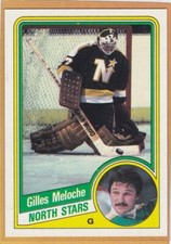 1984-85 TOPPS HOCKEY GILLES MELOCHE #79 NORTH STARS NMMT/NMMT+ *A15073