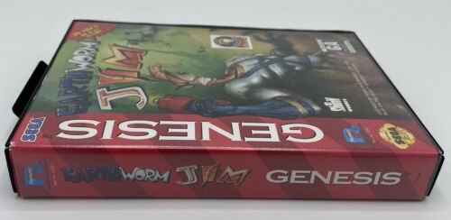 Earthworm Jim Sega Genesis 1994 CIB komplett + Poster & Reg Card getestet - Bild 3 von 13