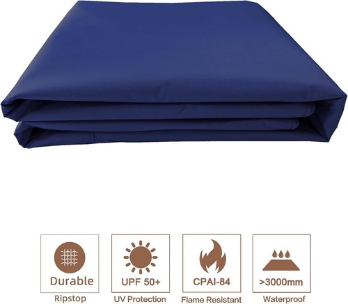 Upgrade Your Patio with Our 10 x 12 Navy Blue Gazebo Replacement Canopy - Picture 8 of 9