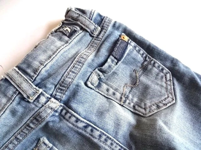 7 FOR ALL MANKIND Geniale helle skinny Jeans Gr.2T 92 - Bild 1 von 4
