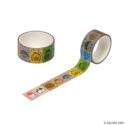 Square Enix Final Fantasy XIV 14 Masking Tape Graffiti Minions Chocobo Moogle