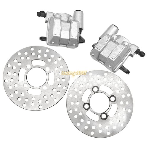 Front Brake Calipers Pads & Brake Rotors for Yamaha Blaster 200 YFS200 2003-2006 - Picture 4 of 4