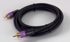 NEW Amazon Basics 15 ft Coaxial RCA Phono Subwoofer Digital Audio Cable