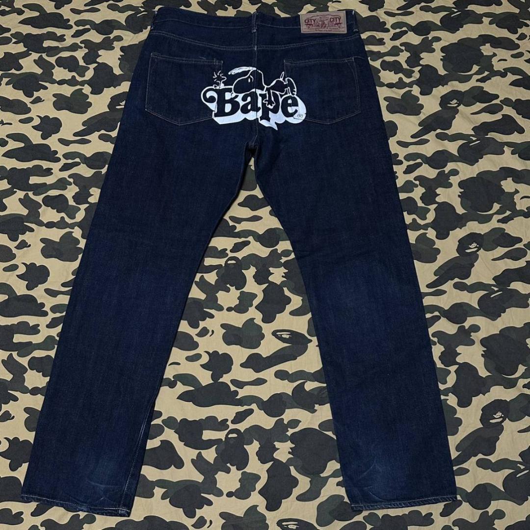 Snoopy m15 Xxl Peanuts Jeans Denim Pants | eBay 
