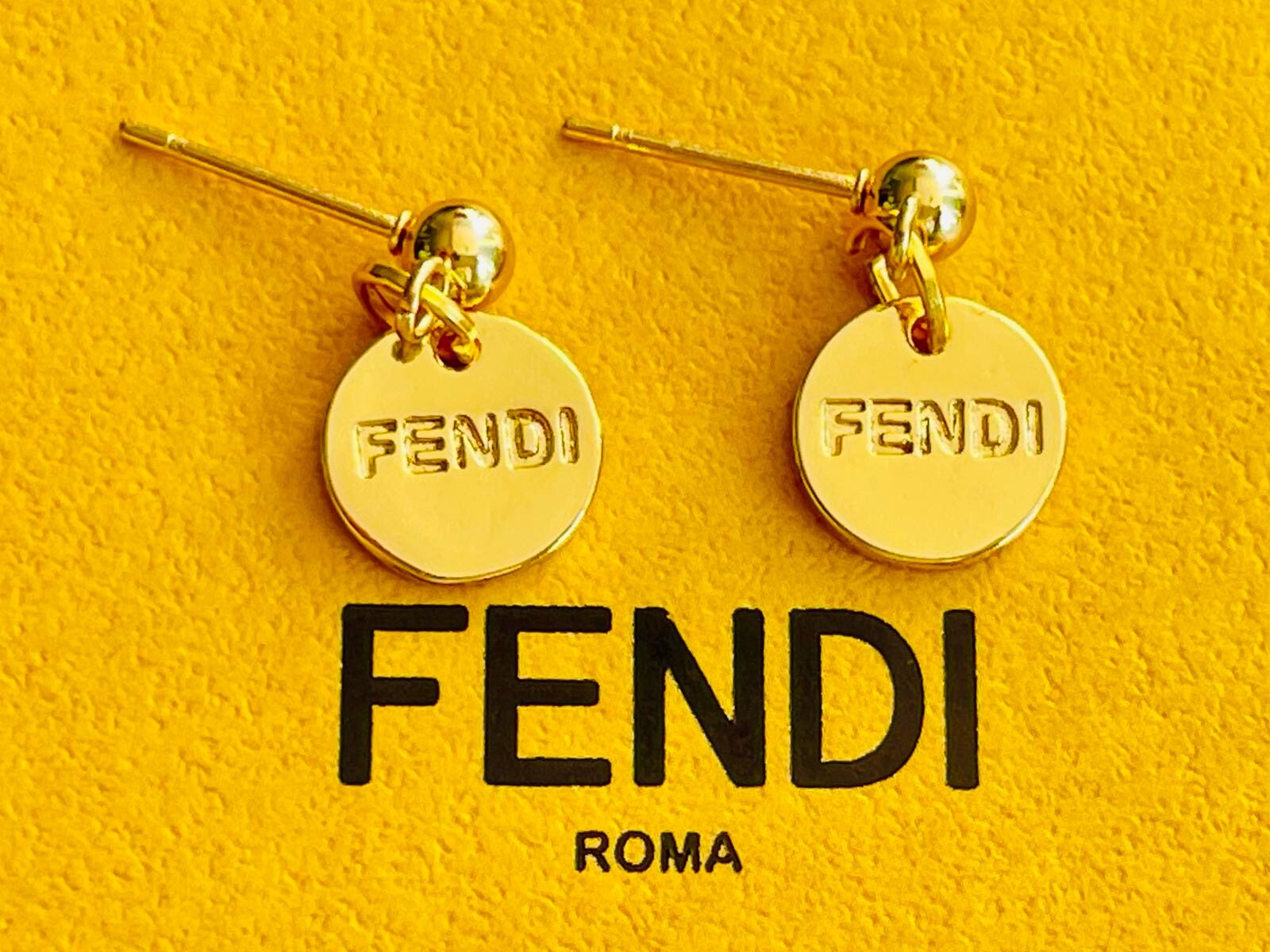 Fendi small Earrings stud thumbnail 6