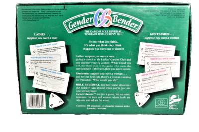 RARE 1989 GENDER BENDER GAME - LOKI GAME - Game Of Role Reversal