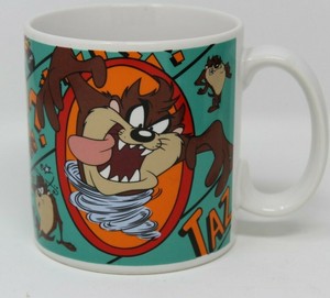 TAZ Tasmanian Devil 1995 Ceramic Coffee Mug Cup by Applause | eBay
