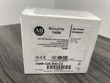 New Allen Bradley 140M-C2E-B40 (CX = 140M-C-AFA11 Aux) /D Circuit Breaker - USA