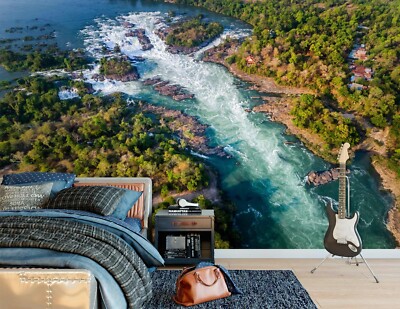 3D Nature River S982 Wallpaper Mural Self-adhesive Removable Sticker Kids Pa