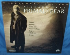 PRIMAL FEAR 1996 LASERDISC PARAMOUNT HOME VIDEO LASER DISC 2 DISC SEALED