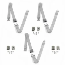 Ford Fairlane 1970 Airplane 2pt G/G Lap Bench Blt Kit w/BKTS 3 Belts