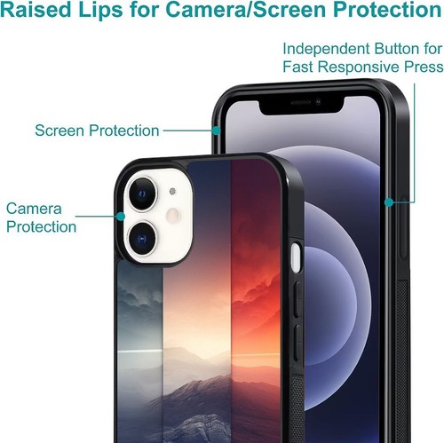For iPhone SE4 16E 12 13 14 15 16 Pro Max Extended Range Wallpaper Case Friendly - Picture 13 of 25