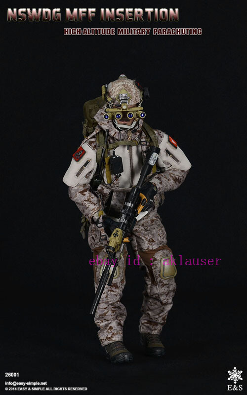 E-QUIPMENT MILITARY(イークイップメントミリタリー) Easy&Simple 1/6 Es26001 Nswdg Mff Insertion High Altitude Military