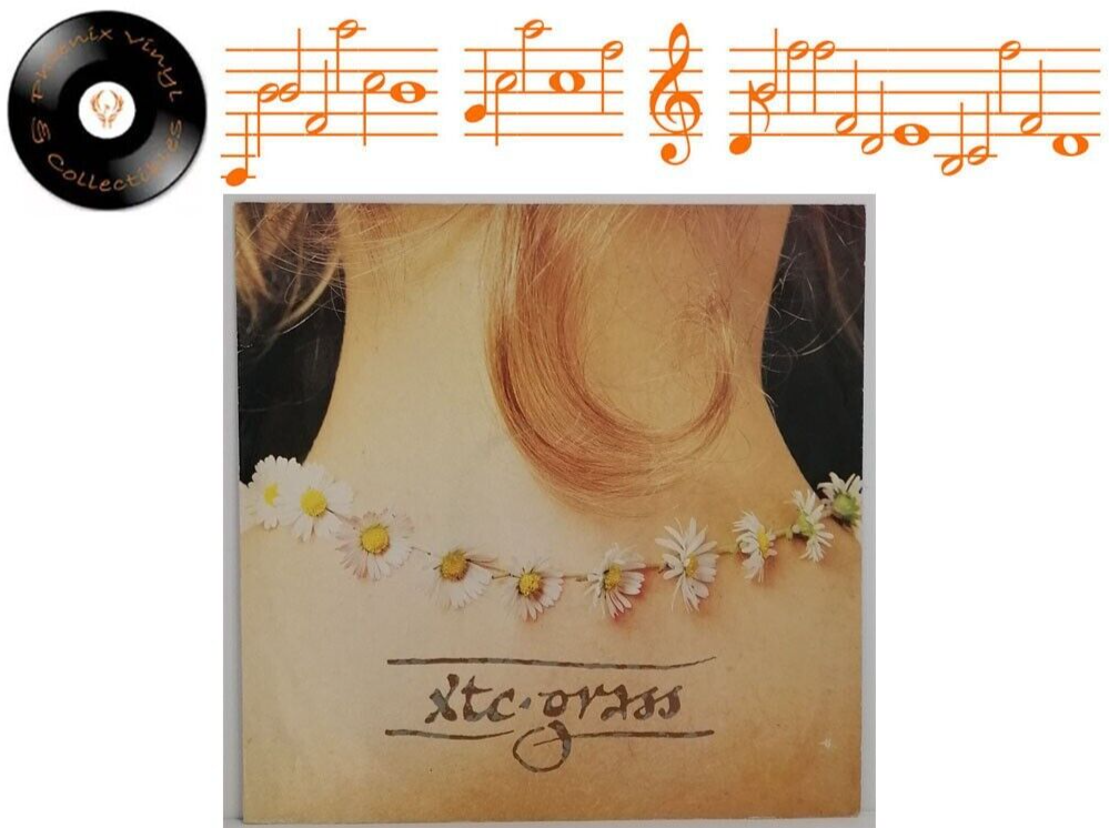 XTC Grass 12"" Single A2U B1U Pressing - EX