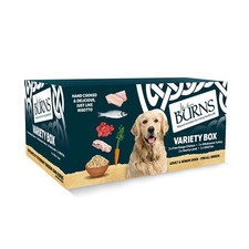 Burns Natural Wet Dog Food Variety Box - 12 x 150g for Adult & Senior Dogs 8.87 per kilo