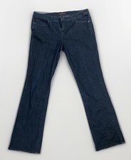 Tommy Hilfiger Women's Dark Blue Straight Denim Jeans Size 12R