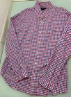 Polo Ralph Lauren Slim Fit Stretch Oxford Shirt Mens XL Flesh Pony Gingham