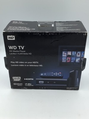 Western Digital WD TV HD Media Player  WD00AVN 1080p 