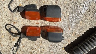 Early BMW boxer indicator lights