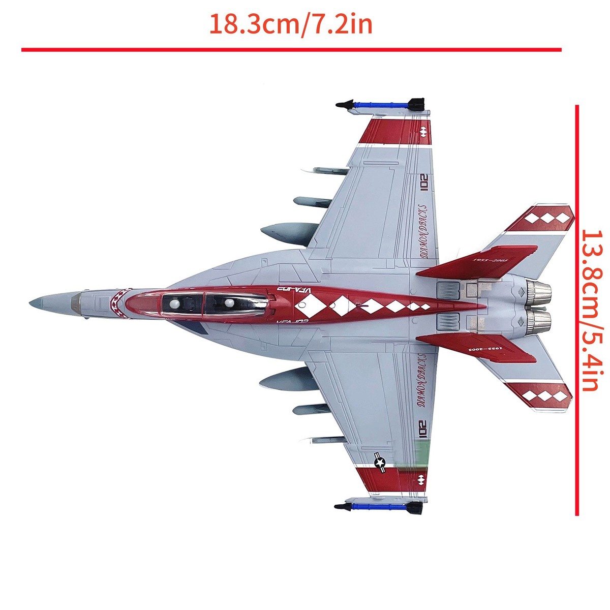 US Navy F/A-18 Super Hornet Strike Fighter VFA-102 Diamondbacks