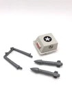 Polar Battle Bear Lot Engine Cover Roll Bar Missiles Part 1983 GI Joe Vehicle