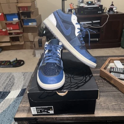 Jordan 1 Low SE Craft Inside Out - Obsidian for Sale
