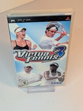 Virtua Tennis 3 + World Tour Sony PSP 2 Game Bundle New Sealed Read Description