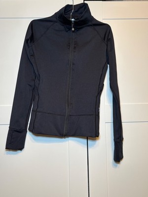 Girls Elite Xpression Black Tech Jacket Figure Skating Sport Size Medium 10/12 M