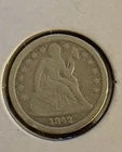 1842 Seated Liberty Dime • Original Surfaces • 90% Silver • Pre-Civil War