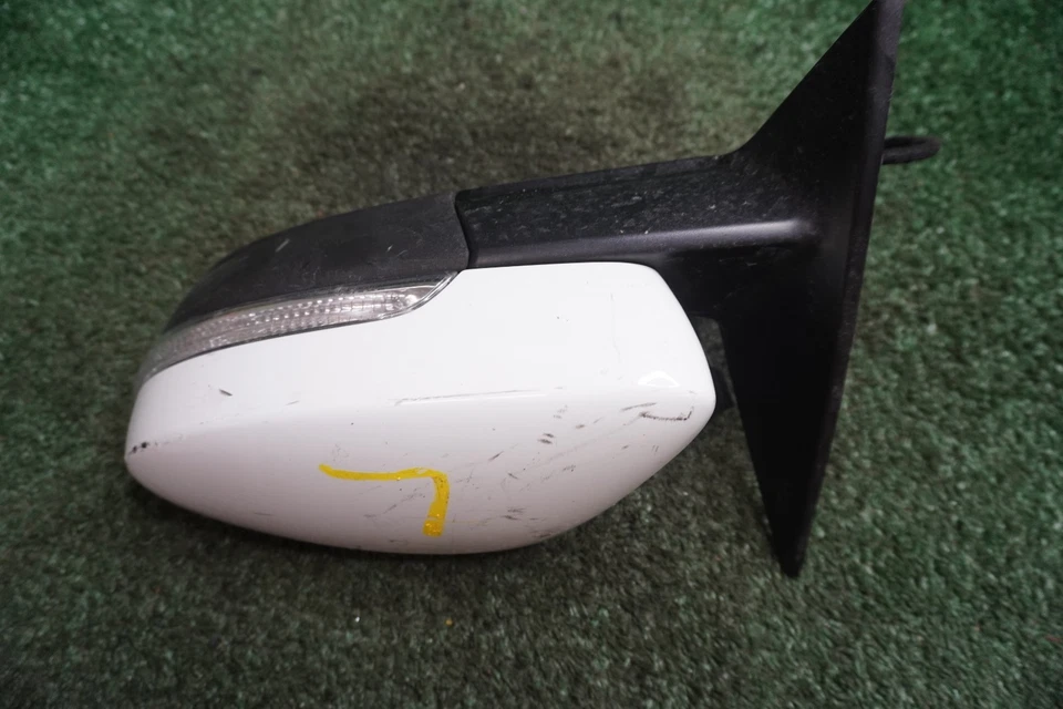 Espelho de porta 2013 2014 2015 Volkswagen Beetle lado esquerdo branco fabricante de equipamento original 39678063 - Imagem 2 de 4