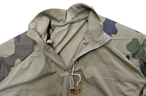 Genuine French Army Issue CCE Woodland Camo Combat Shirt UBAC #2 - Foto 7 di 9
