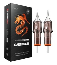 A-minusone 20 Pcs 1005RL Tattoo Cartridge Needles 10 Bugpin