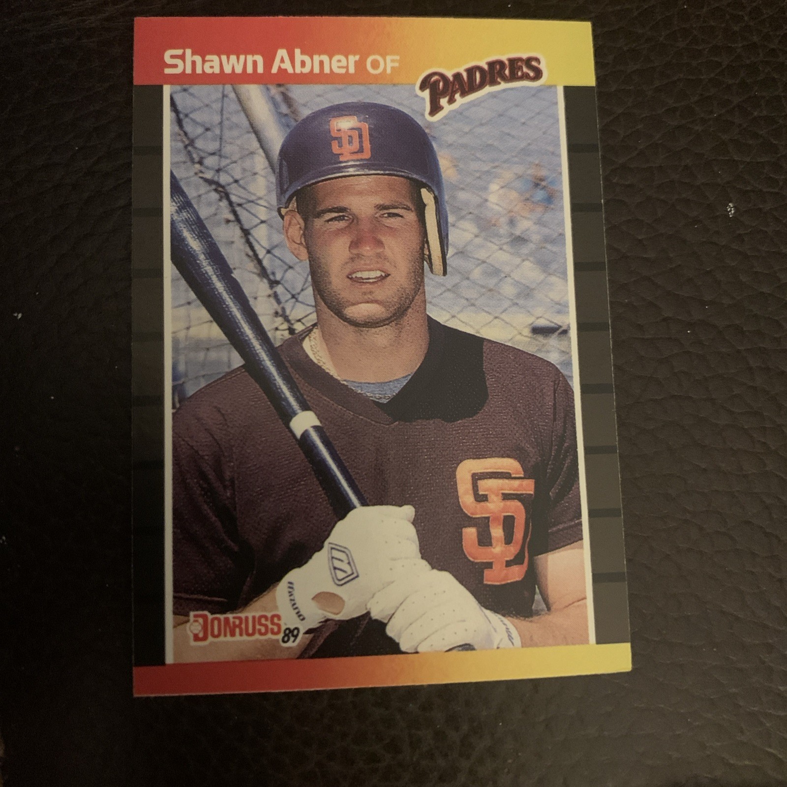 1989 Donruss #323 Shawn Abner