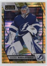 2023-24 O-Pee-Chee Platinum Seismic Gold 47/50 Andrei Vasilevskiy #173 6kv