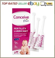 CONCEIVE PLUS Fertility Lubricant Pre Filled Applicators, Fertility Sperm Frie