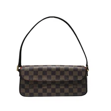 Louis Vuitton Recoleta N51299 Brown Pvc Ladies Handbag Used