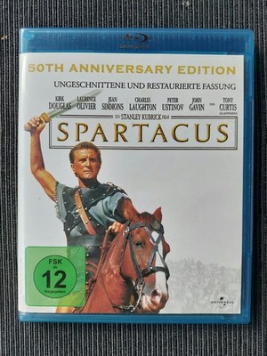 Spartacus mit Kirk Douglas & Tony Curtis von Stanley Kubrick Blu-Ray