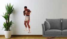 Muhammad Ali Wall Decal Sticker | Boxing Legend Sports Mural Vinyl Decor