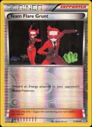 Team Flare Grunt 73/83 Generations Reverse Holo