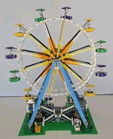 Lego Ferris Wheel 10247 Amusement Park Creator Expert 100% Complete Set no Box