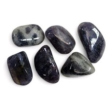 Iolite Polished Crystal Stones India 20.2 grams 6 pc. lot