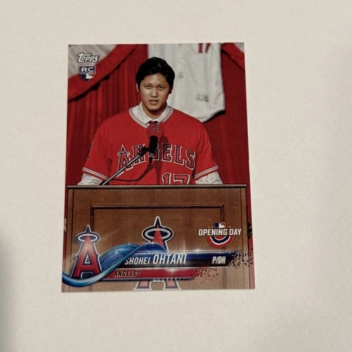 2018 Topps Opening Day Shohei Ohtani RC Rookie #200 Angels
