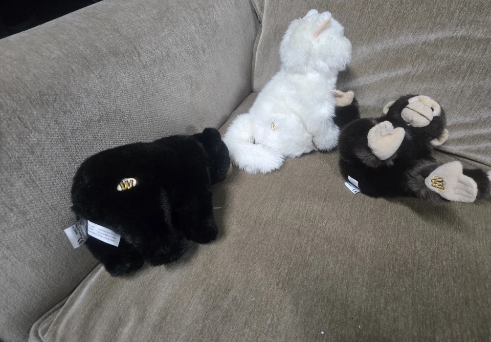 Ganz Webkinz Signature Black Bear Persian Cat Chimpanzee - Image 4 of 4