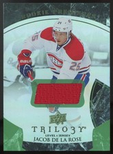 2015-16 Upper Deck Trilogy Rookie Premieres Jersey Jacob de la Rose RC /599 #106