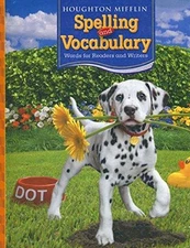 Houghton Mifflin Spelling And Vocabulary: Words for Readers and Writers