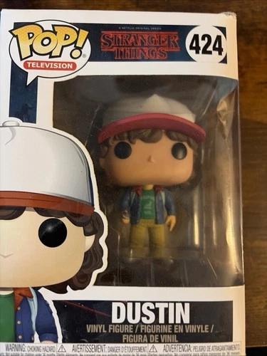 Funko Pop! Vinyl: Stranger Things - Dustin Henderson (w/ Compass) #424