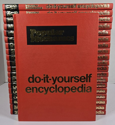 #ad Popular Mechanics Do It Yourself Encyclopedia Vintage 1968 Volumes 1 20 $54.99